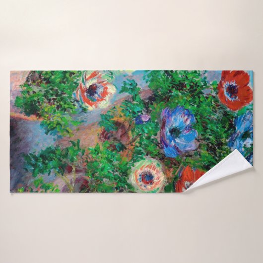 Anemone, Monet Badhanddoek (Badhanddoek)