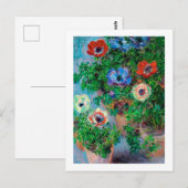 Anemone, Monet Briefkaart (Voorkant / Achterkant)