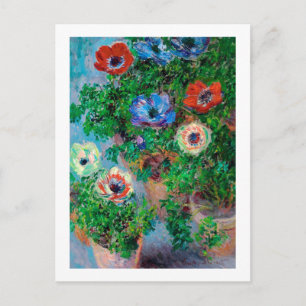 Anemone, Monet Briefkaart