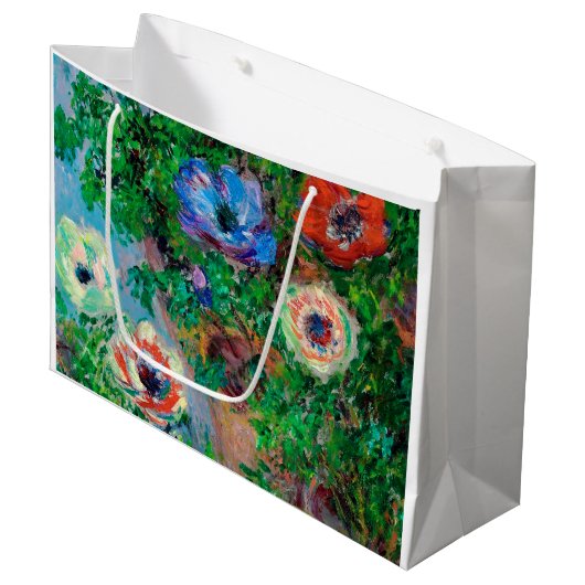 Anemone, Monet Groot Cadeauzakje (Voorkant Gekanteld)