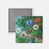 Anemone, Monet Magneet (Voorkant / Achterkant)