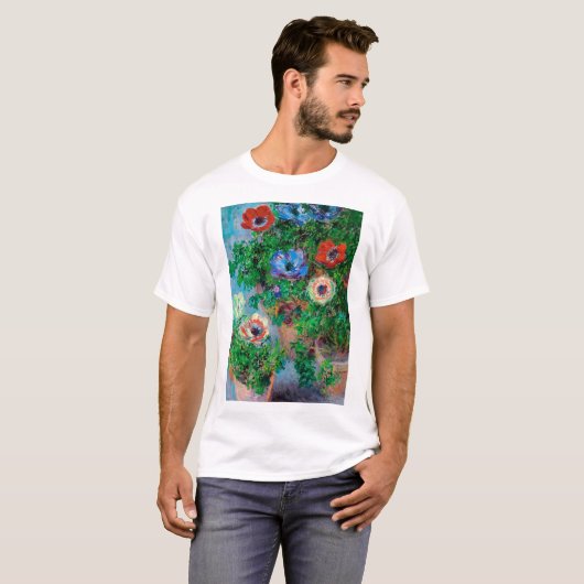 Anemone, Monet T-shirt (Voorkant volledig)
