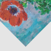 Anemone, Monet Tissuepapier (Detail)