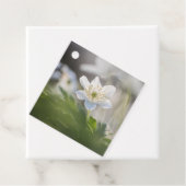 Anemone Natuur Foto Bedankjes Labels (In situ)