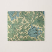 "Anemone"-ontwerp (textiel) Legpuzzel (Horizontaal)