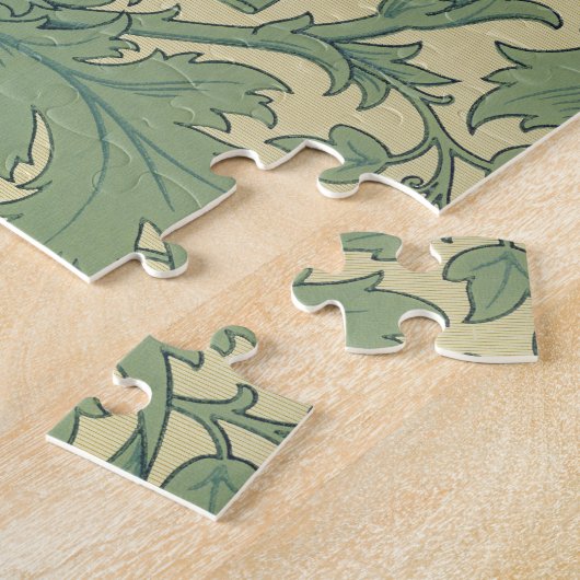 "Anemone"-ontwerp (textiel) Legpuzzel (Zijkant)