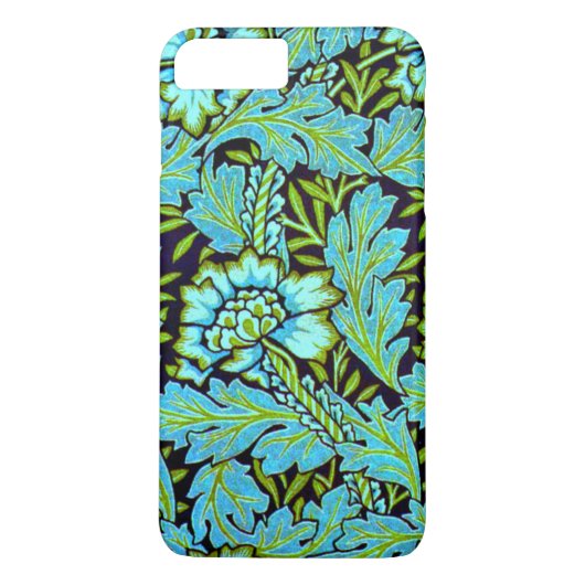 Anemone-patroon van William Morris Case-Mate iPhone Case (Achterkant)