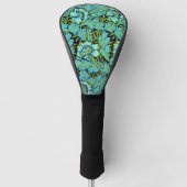 Anemone-patroon van William Morris, Golfheadcover (Voorkant)