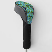 Anemone-patroon van William Morris, Golfheadcover (Schuin)