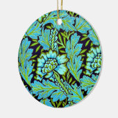 Anemone-patroon van William Morris, Keramisch Ornament (Links)