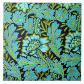 Anemone-patroon van William Morris, Tegeltje (Voorkant)
