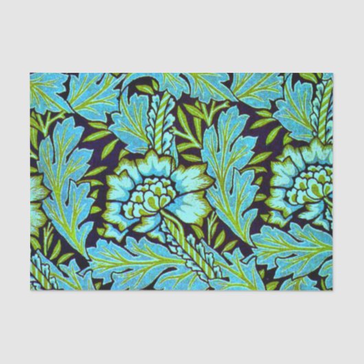 Anemone-patroon van William Morris, Tissuepapier (Voorkant)