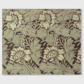 Anemone Pattern van William Morris Cadeaupapier (Vlak)