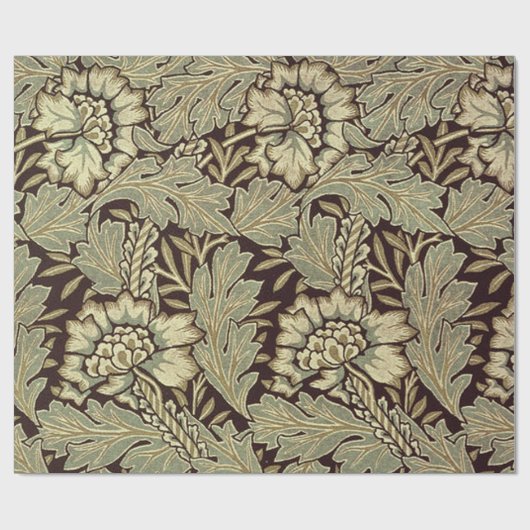 Anemone Pattern van William Morris Cadeaupapier (Vlak)
