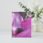 Anemone Petals Briefkaart (Staand voorkant)