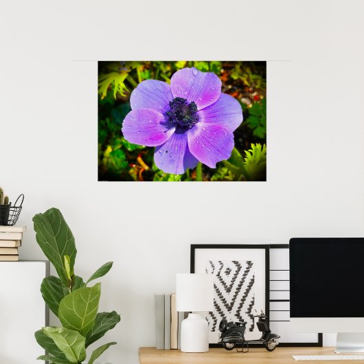 Anemone Poster (Thuiskantoor)