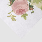 Anemone, Roos, Clematis Tissuepapier (Detail)