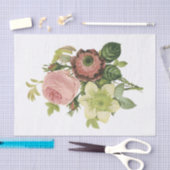 Anemone, Roos, Clematis Tissuepapier (Craft)