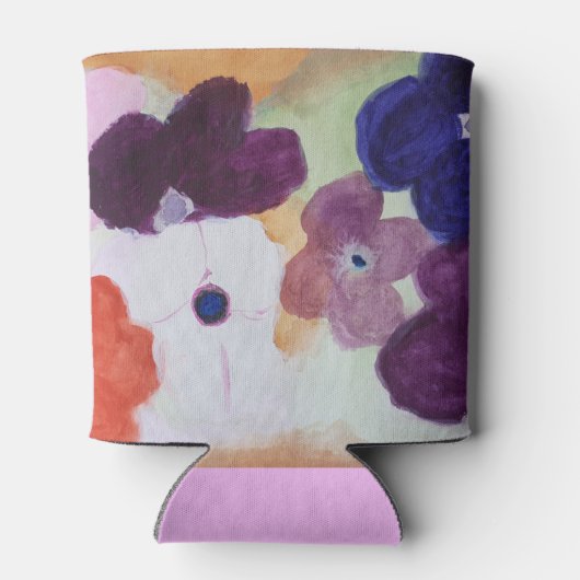 Anemone Spring Flowers Blikjeskoeler (Achterkant)