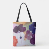Anemone Spring Flowers Canvas tas (Achterkant)