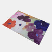 Anemone Spring Flowers door Mat (Schuin)
