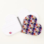 Anemone Spring Flowers Heart Notitieboek (Binnen)
