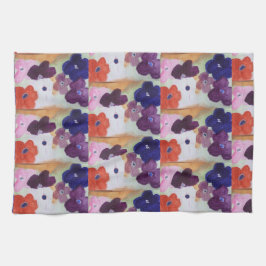 Anemone Spring Flowers Tea Towel Theedoek