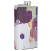 Anemone Spring Flowers Vinyl Wrapped Flask Heupfles (Rechts)