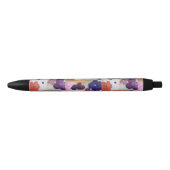 Anemone Spring Flowers Zwarte Inkt Pen (Voorkant)