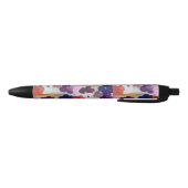 Anemone Spring Flowers Zwarte Inkt Pen (Bodem)