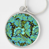 Anemone van William Morris Sleutelhanger (Voorkant)