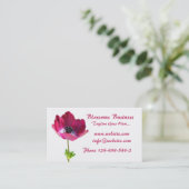 Anemone Visitekaartje (Staand voorkant)