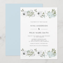  Anemone Wedding Kaart