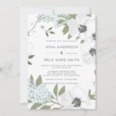 Anemone Wedding Kaart (Voorkant)