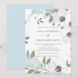  Anemone Wedding Kaart