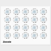  Anemone Wedding Ronde Sticker (Vel)