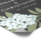  Anemone Wedding Welkom Poster (Hoek)