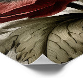 Anemone wild flowers poster (Hoek)