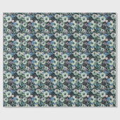 Anemone Wildflower: Waterverf Cadeaupapier (Vlak)