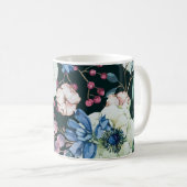 Anemone Wildflower: Waterverf Koffiemok (Voorkant rechts)