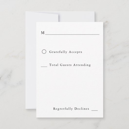 Anemone Winter Wit Bloem zonder maaltijd RSVP (Achterkant)