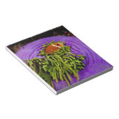 Anemonefish en grote anemon notitieblok (Schuin)