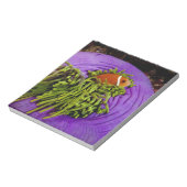 Anemonefish en grote anemon notitieblok (Linkerzijde)