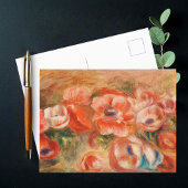 Anemonen (2) van Auguste Renoir Briefkaart