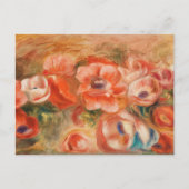 Anemonen (2) van Auguste Renoir Briefkaart (Voorkant)