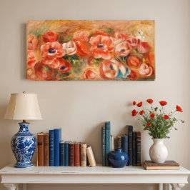 Anemonen (2) van Auguste Renoir Poster