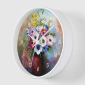 Anemonen, beroemd schilderij, door Odilon Redon (Hoek)