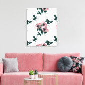 Anemonen. Canvas Afdruk (Insitu (Woonkamer))
