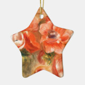 Anemonen door Renoir Impressionist Painting Keramisch Ornament (Links)