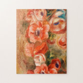 Anemonen door Renoir Impressionist Painting Legpuzzel (Verticaal)